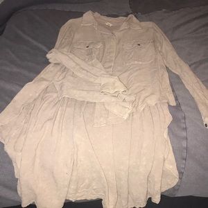 Button down over shirt